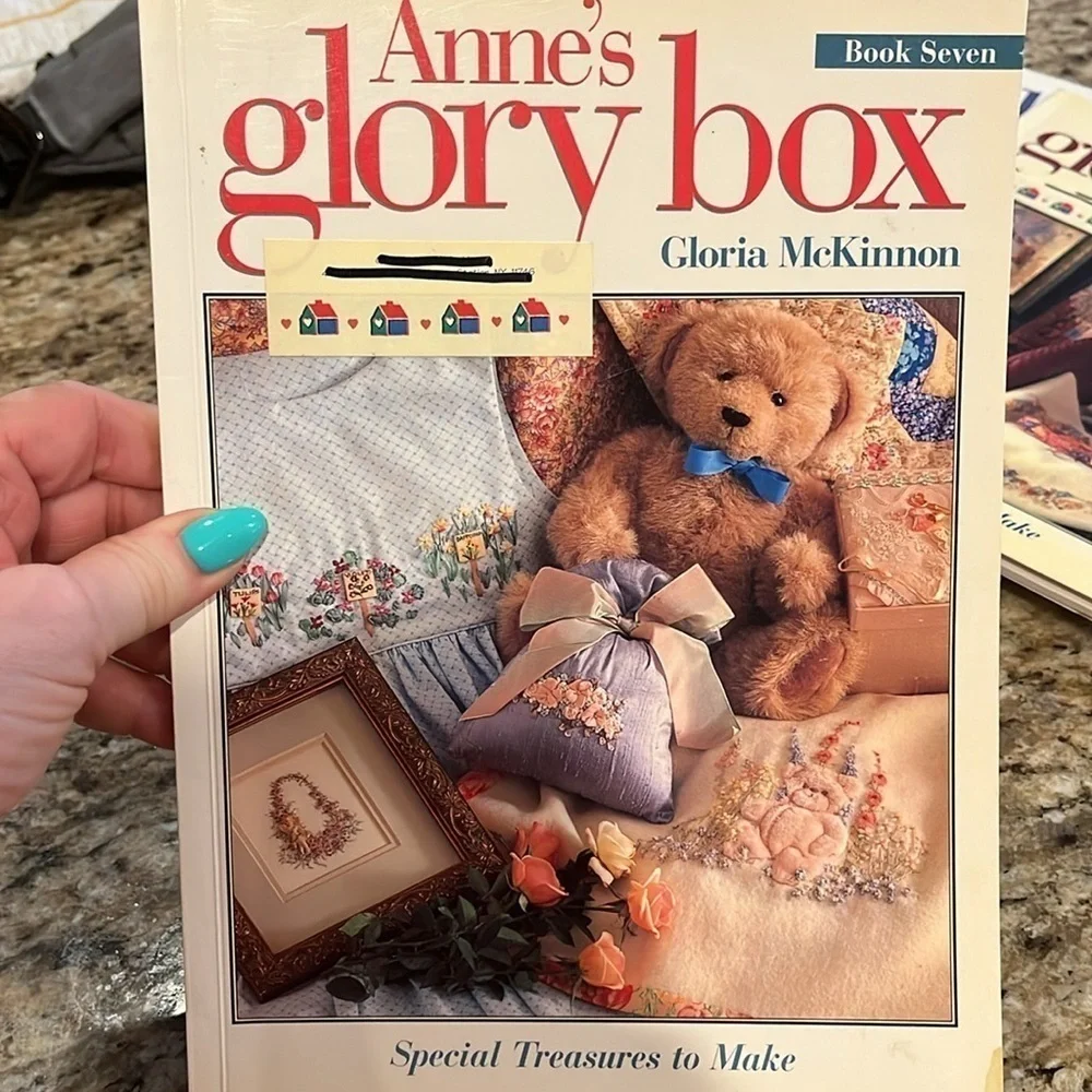 5 Issues of “Anne’s Glory Box” Australian Craft Needlework Vol 6,7,8.10.11 1996